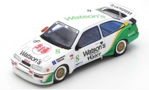 Modelauto Ford Sierra RS 500 RS500 Cosworth RHD No.8 Watsons Macau Guia Race 1989 T.Harvey 1/43 Spark