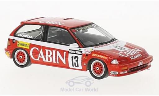 Modelauto Honda Civic Course EF3 RHD No.13 Cabin Macau Guia Race 1988 K.Shimizu 1/43 Spark