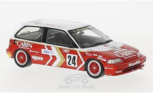 Modelauto Honda Civic Course EF3 RHD No.24 Macau Guia Race 1989 M.Miyoshi 1/43 Spark