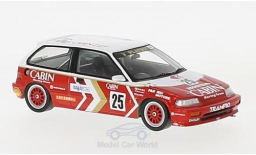 Modelauto Honda Civic Course EF3 RHD No.25 Macau Guia Race 1989 Y.Muramatsu 1/43 Spark