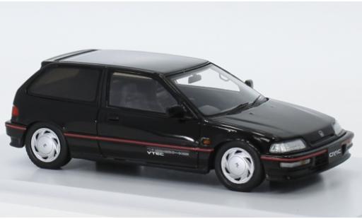 Modelauto Honda Civic EF9 SiR () zwart RHD 1990 1/43 Spark