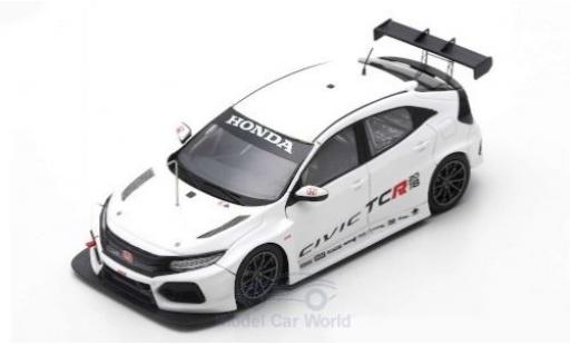 Modelauto Honda Civic Type R TCR J.A.S. Motorsport TCR International Series Test Valencia 2018 Testfahrzeug T.Monteiro 1/43 Spark