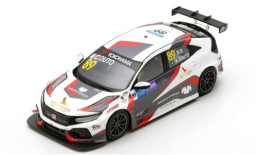 Modelauto Honda Civic Type R TCR No.89 MacPro Racing Team WTCR Macau Guia Race 2018 A.Couto 1/43 Spark
