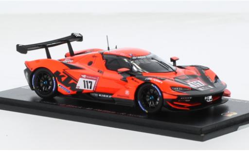 Modelauto KTM X-Bow GT2 KTM X-BOW No.117 True Racing 24h N&Atilde;&frac14;rburgring 2022 1/43 Spark