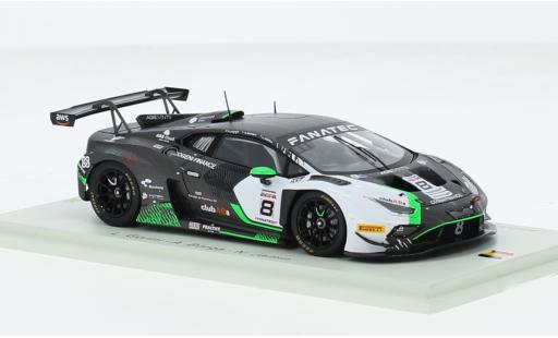 Modelauto Lamborghini Huracan GT3 EVO 2 2 No.8 AGS Events 24h Spa 2023 1/43 Spark