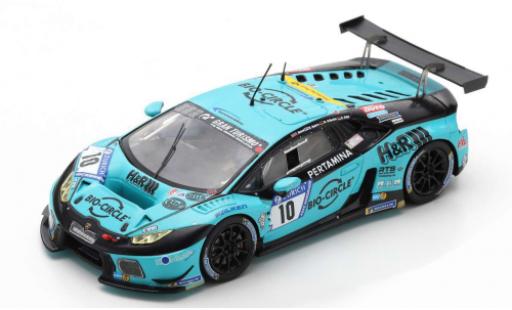 Modelauto Lamborghini Huracan GT3 Evo No.10 Konrad Motorsport 24h N&Atilde;&frac14;rburgring 2018 M.Di Martino/C.Br&Atilde;&frac14;ck/M.Henkola/F.Konrad 1/43 Spark