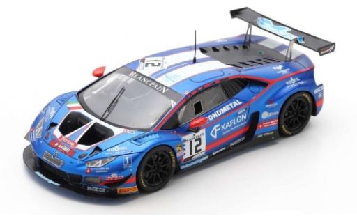 Modelauto Lamborghini Huracan GT3 Evo No.12 Ombra Racing 24h Spa Francorchamps 2019 D.Dupont/S.Gattuso/C.Lewis/D.Stoneman 1/43 Spark