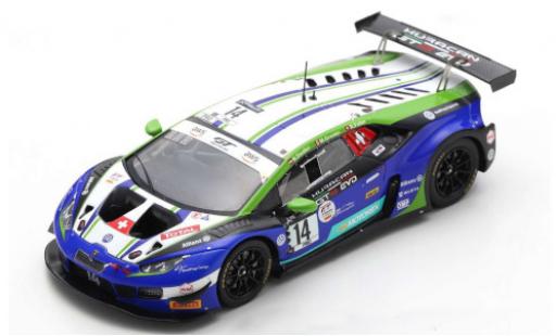 Modelauto Lamborghini Huracan GT3 Evo No.14 Emil Frey Racing GT World Challenge 24h Spa 2020 N.Siedler/M.Grenier/R.Feller 1/43 Spark