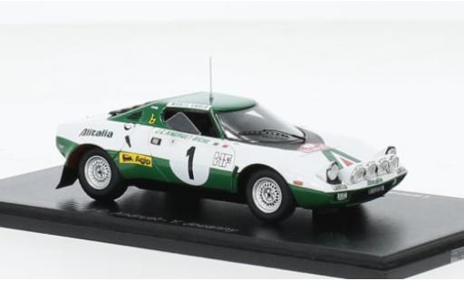 Modelauto Lancia Stratos HF No.1 Alitalia Rally WM Rally Monte Carlo 1975 1/43 Spark