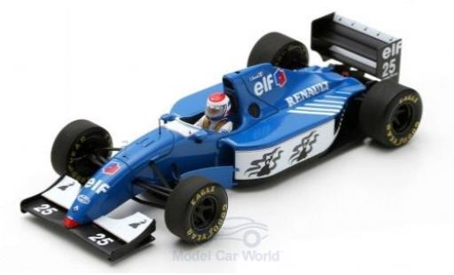 Modelauto Ligier JS3 Base 9B No.25 formule 1 GP Duitsland 1994 E.Bernard 1/43 Spark