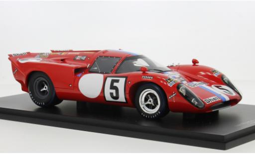 Modelauto Lola T70 1971 Mk3B RHD No.5 24h Le Mans 1/18 Spark