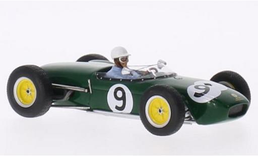 Modelauto Lotus 18 Base No.9 Team formule 1 GP Gro&Atilde;�britannien 1960 J.Surtees 1/43 Spark