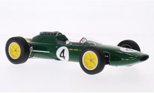 Modelauto Lotus 25 Base Dutch GP No.4 1962 J.Clark 1/18 Spark