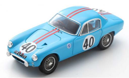 Modelauto Lotus Elite Le Mans Mk1 No.40 Ecurie Edger 24h 1961 B.Kosselek/P.Massenez 1/43 Spark