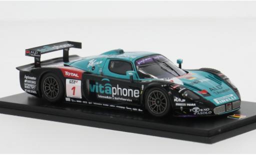 Modelauto Maserati MC12 GT1 24h Spa 2006 #1 1/43 Spark