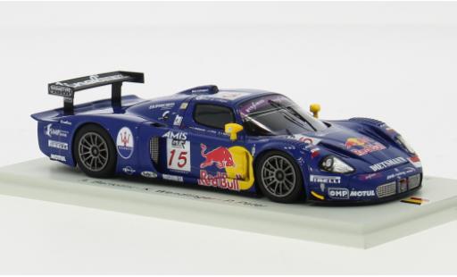 Modelauto Maserati MC12 GT1 No.15 JMB Racing 24h Spa 2005 1/43 Spark