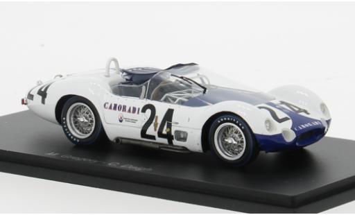 Modelauto Maserati Tipo Base 61 RHD No.24 24h Le Mans 1960 1/43 Spark