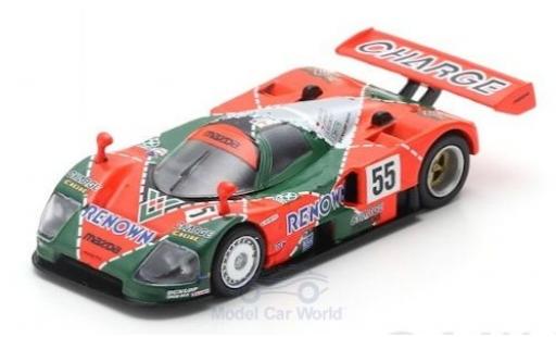 Modelauto Mazda 787B Base No.55 Renown 24h Le Mans 1991 V.Weidler/J.Herbert/B.Gachot 1/64 Spark