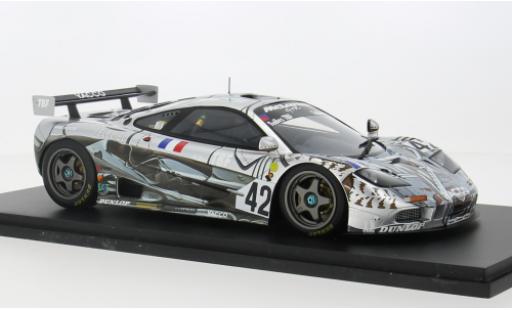 Modelauto McLaren F1 GTR GTR No.42 BBA Competition 24h Le Mans 1995 1/18 Spark