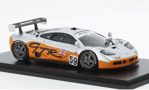 Modelauto McLaren F1 GTR GTR No.59 24h Le Mans Practice 1995 1/43 Spark