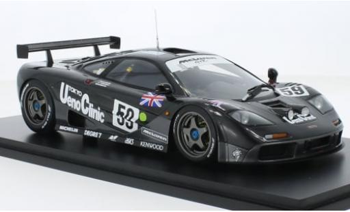 Modelauto McLaren F1 GTR GTR No.59 Ueno Clinic 24h Le Mans 1995 1/18 Spark