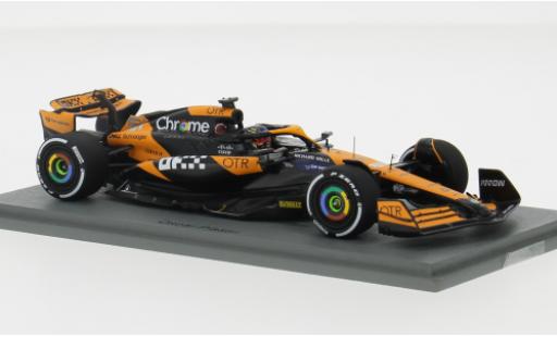 Modelauto McLaren F1 Base MCL38 No.81 Team formule 1 GP Australien 2024 1/43 Spark