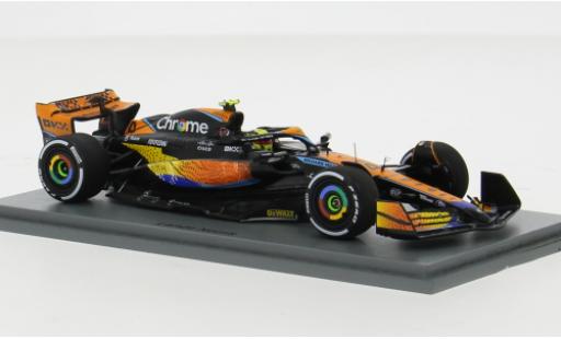 Modelauto McLaren F1 MCL60 No.4 Team formule 1 GP Abu Dhabi 2023 1/43 Spark