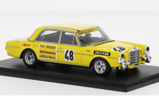 Modelauto Mercedes 300 6.8 SEL AMG 24h Le Mans 1972 #48 1/43 Spark