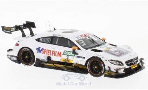 Modelauto Mercedes C DTM AMG C 63 No.3 -AMG Team HWA TV Spielfilm 2017 P.Di Resta 1/43 Spark