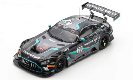 Modelauto Mercedes AMG GT GT3 3 No.20 SPS Automotive Performance 24h Spa 2020 G.Kurtz/V.Pierburg/D.Baumann/C.Braun 1/18 Spark