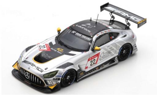 Modelauto Mercedes AMG GT GT3 3 No.22 Racing Team Hauer & Zabel GbR 24h N&Atilde;&frac14;rburgring 2020 K.Heyer/S.Asch/T.J&Atilde;&curren;ger/D.Juncadella 1/43 Spark