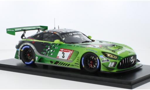 Modelauto Mercedes AMG GT GT3 3 No.3 AMG Team GetSpeed 24h N&Atilde;&frac14;rburgring 2023 1/18 Spark