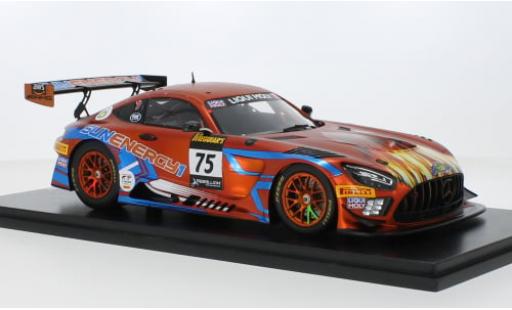 Modelauto Mercedes AMG GT GT3 3 No.75 SunEnergy 1 Racing 12h Bathurst 2022 1/18 Spark