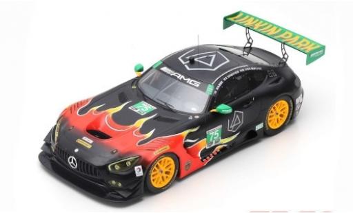 Modelauto Mercedes AMG GT GT3 3 No.75 SunEnergy1 Racing Petit Le Mans 2017 T.Vautier/K.Habul/D. Von Moltke 1/64 Spark