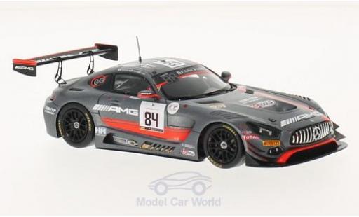 Modelauto Mercedes AMG GT GT3 3 No.84 HTP Motorsport 24h Spa 2016 D.Baumann/J.Jaafer/M.Buhk 1/43 Spark