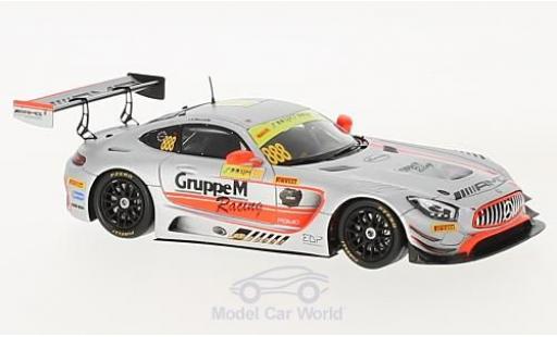 Modelauto Mercedes AMG GT GT3 3 No.888 -AMG Team GruppeM Racing Fia GT World Cup Macau 2017 R.Marciello 1/43 Spark