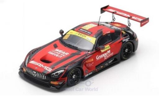 Modelauto Mercedes AMG GT GT3 3 No.888 AMG Team GruppeM Racing Fia GT World Cup Macau 2018 M.Engel 1/43 Spark