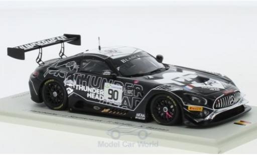 Modelauto Mercedes AMG GT GT3 3 No.90 AKKa ASP Team 24h Spa 2018 J.Manchester/J.Szymkowiak/F.Schiller/N.Bastian 1/43 Spark