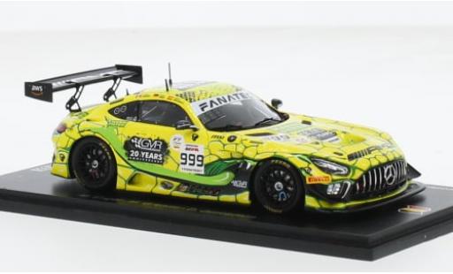 Modelauto Mercedes AMG GT GT3 3 No.999 AMG Team GruppeM Racing 24h Spa 2023 1/43 Spark