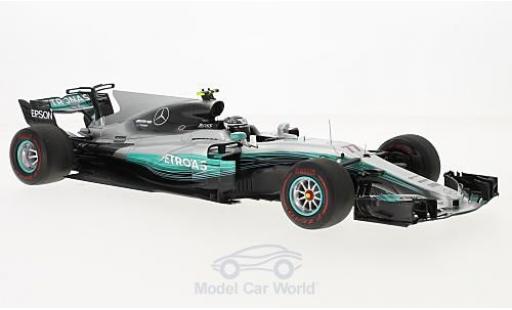 Modelauto Mercedes F1 2017 W08 EQ Power+ No.77 AMG Petronas Motorsport formule 1 GP Russland V.Bottas 1/18 Spark