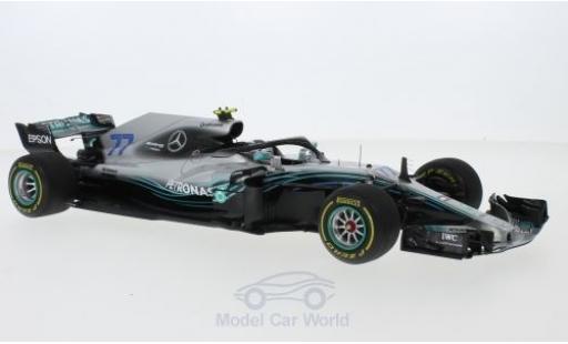 Modelauto Mercedes F1 2018 W09 EQ Power+ No.77 AMG Petronas Motorsport formule 1 GP China V.Bottas 1/18 Spark