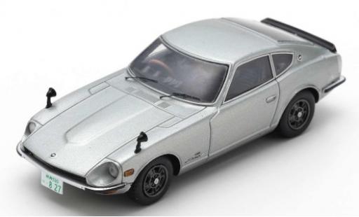 Modelauto Nissan Fairlady Z Z432 432 metallic grijs RHD 1970 1/43 Spark
