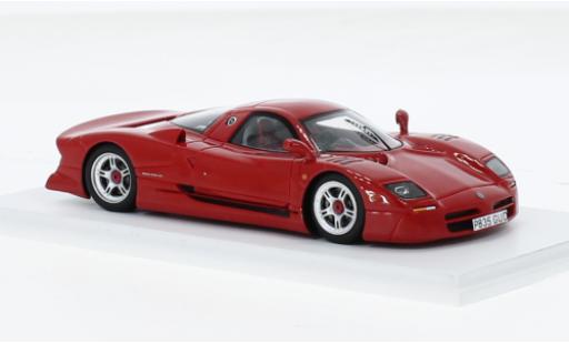 Modelauto Nissan R390 Le Mans GT1 rood RHD 1997 1/43 Spark