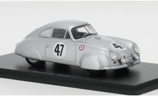 Modelauto Porsche 356 1952 24h Le Mans #47 1/43 Spark