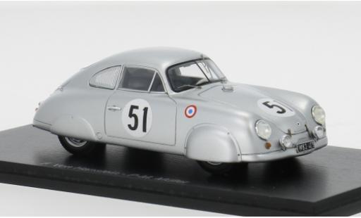 Modelauto Porsche 356 1952 24h Le Mans #51 1/43 Spark