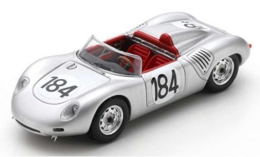 Modelauto Porsche 718 RS60 No.184 Targa Florio 1960 J.Bonnier/H.Herrmann 1/43 Spark