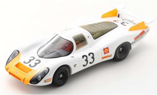 Modelauto Porsche 908 1968 No.33 System Engineering 24h Le Mans R.Stommelen/J.Neerpasch 1/18 Spark