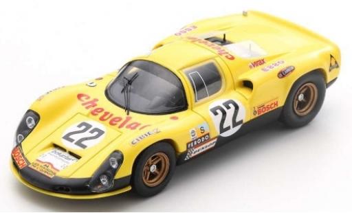 Modelauto Porsche 910 Base No.22 24h Le Mans 1973 R.Touroul/J.P.Roodt 1/43 Spark