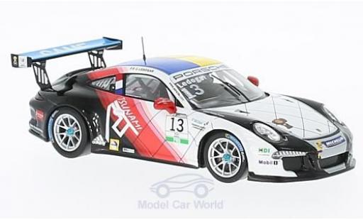 Modelauto Porsche 911 SC Carrera Cup No.13 Carrera Cup Italia 2016 C.Ledogar 1/43 Spark