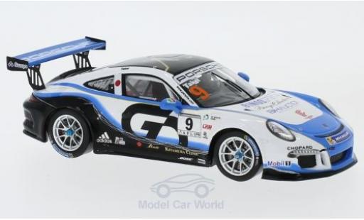 Modelauto Porsche 911 GT3 Cup No.9 Carrera Japan 2017 S.Takei 1/43 Spark